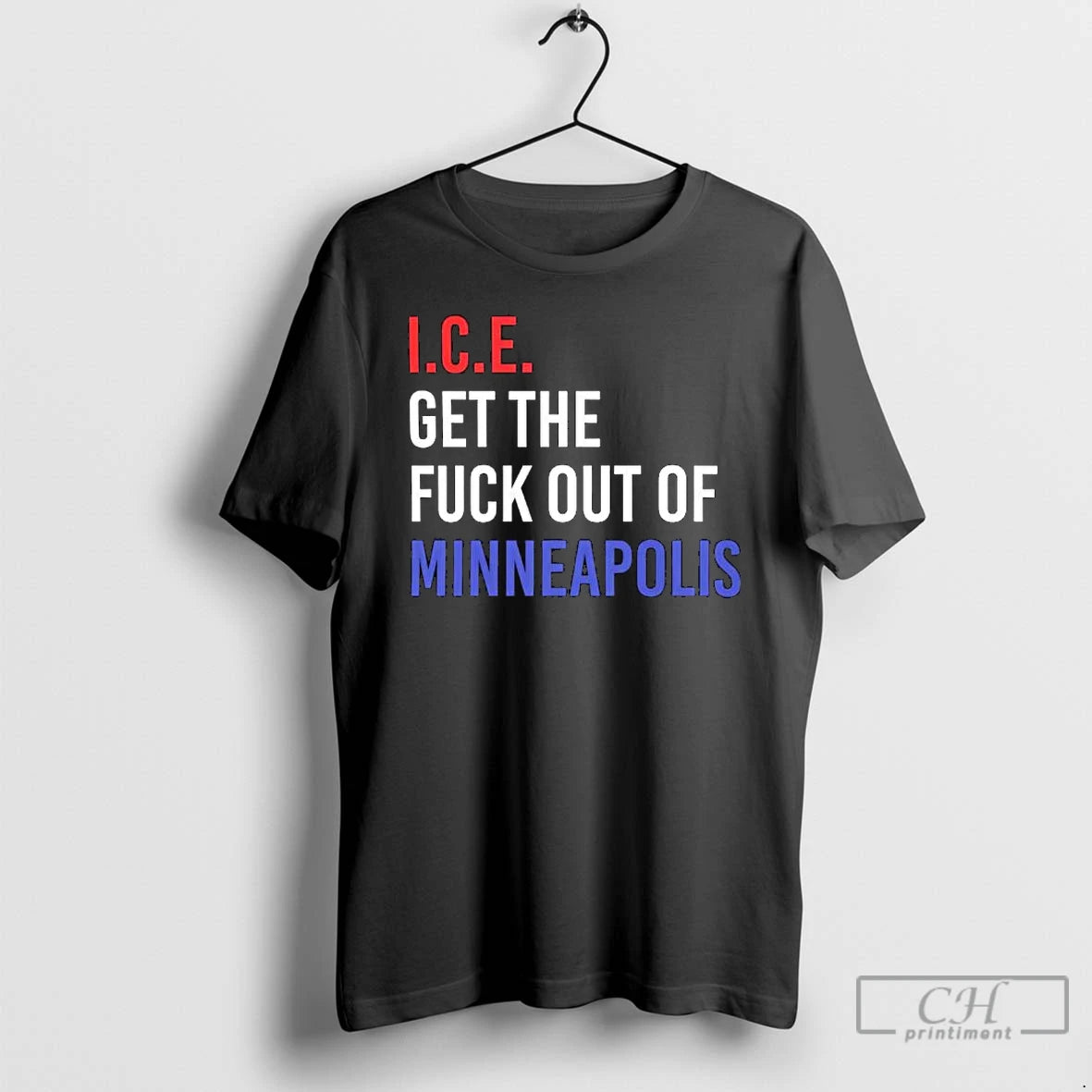 Premium I C E Get The Fuck Out Minneapolis T-Shirts, Hoodie, Sweatshirt | InkThreadWorks.com