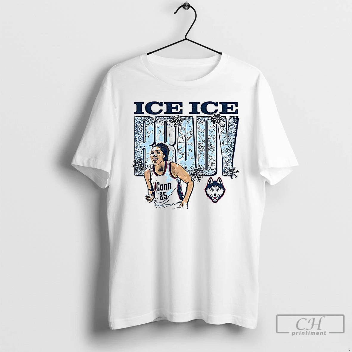 Premium Ice Ice Brady Uconn Huskies 2024 Ncaa Womens Basketball T-Shirts, Hoodie, Sweatshirt | InkThreadWorks.com
