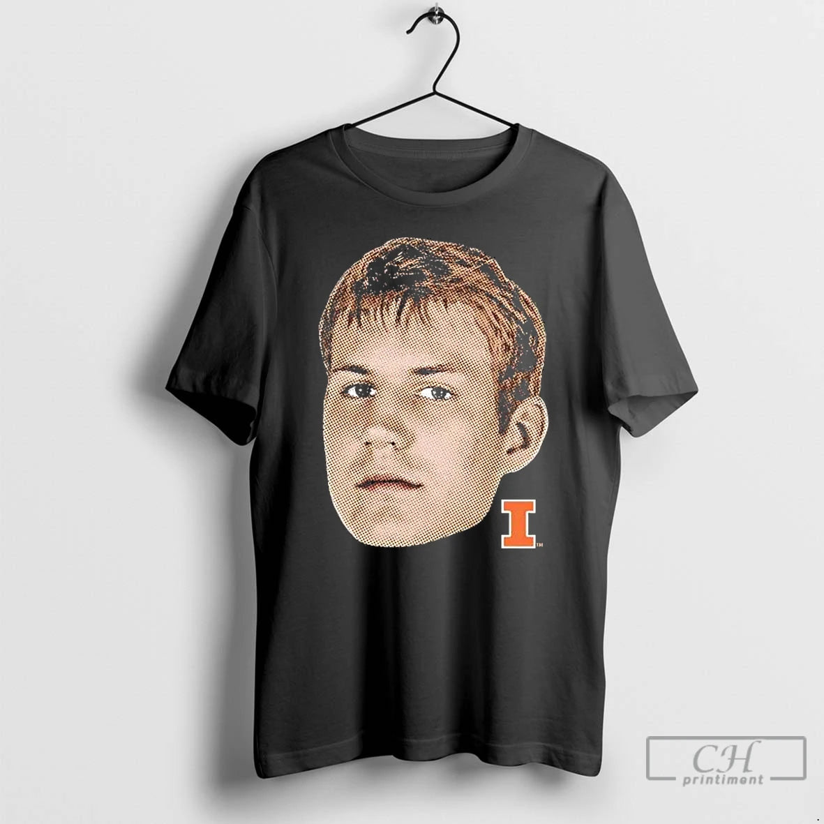 Premium Jason Jakstys Portrait Head Illinois Fighting Illini T-Shirts, Hoodie, Sweatshirt | InkThreadWorks.com