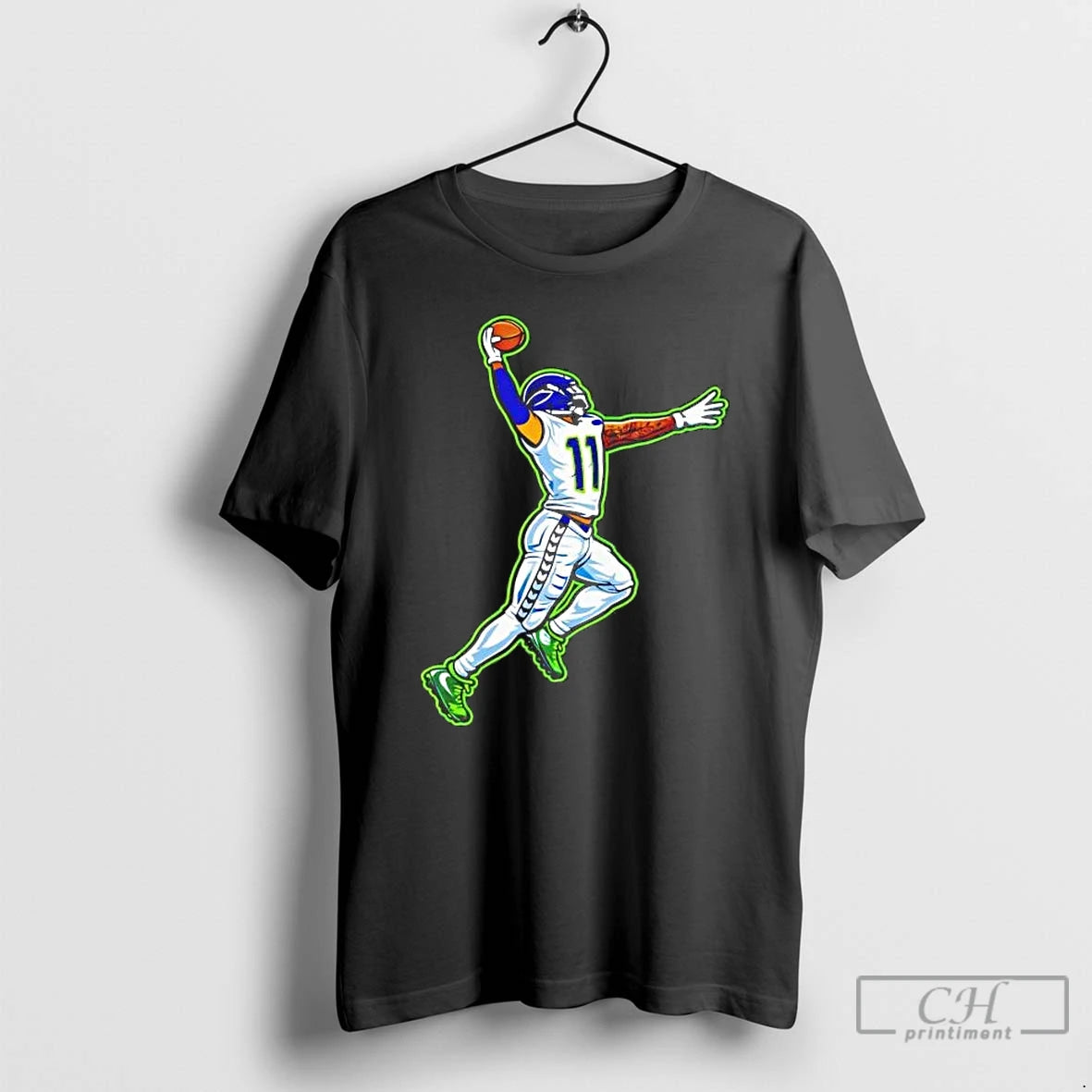 Premium Jaxon Smith Njigba Jump Catch Touchdown Celebration T-Shirts, Hoodie, Sweatshirt | InkThreadWorks.com