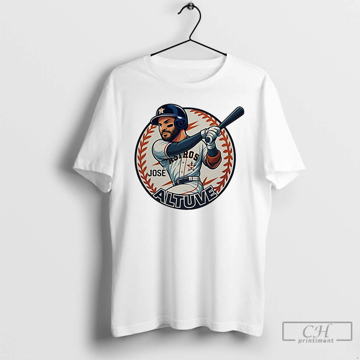 Premium Jose Altuve Houston Astros Legend Caricature T-Shirts, Hoodie, Sweatshirt | InkThreadWorks.com