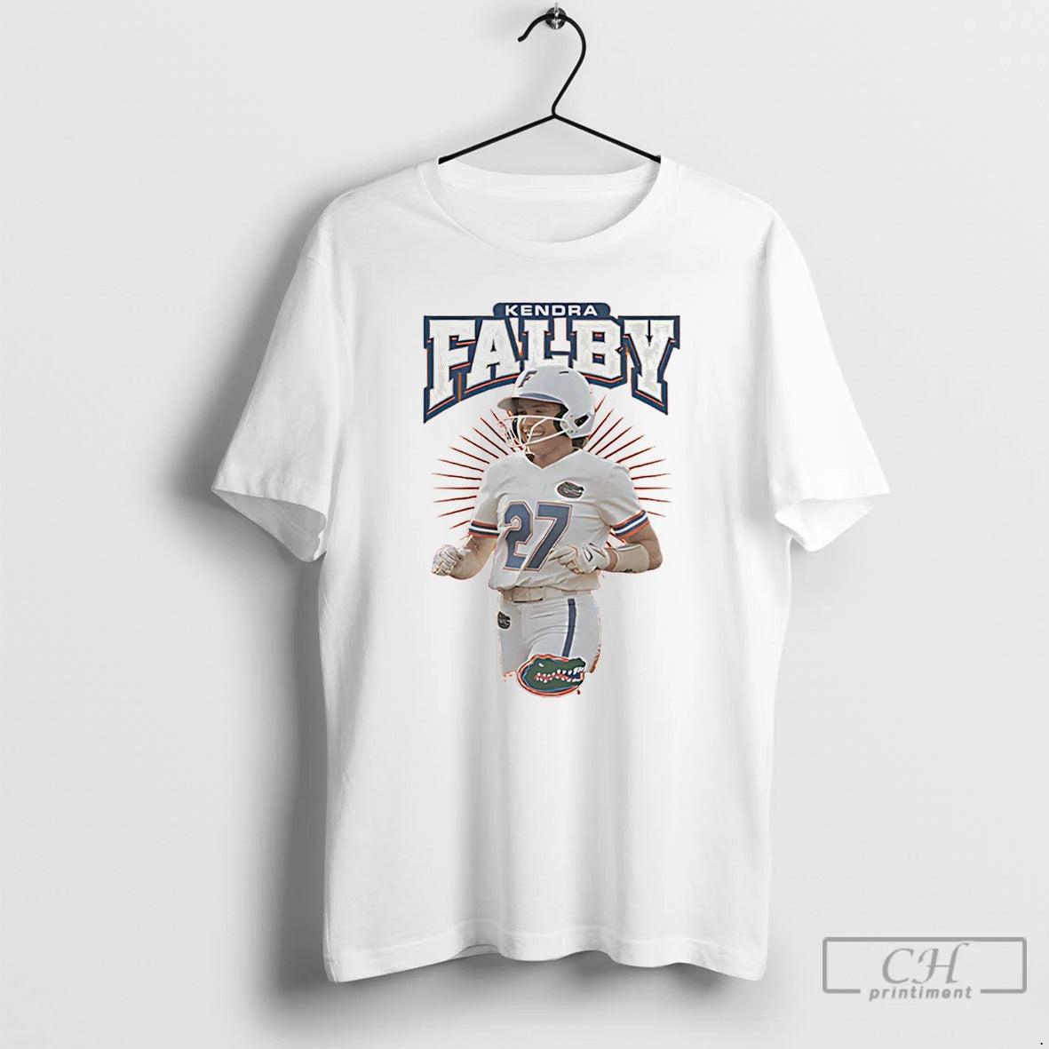 Premium Kendra Falby Florida Softball Ncaa Caricature T-Shirts, Hoodie, Sweatshirt | InkThreadWorks.com