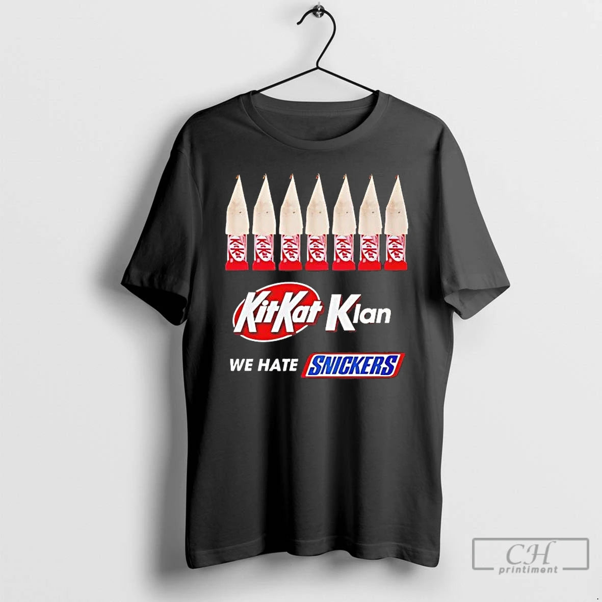 Premium Kit Kat Klan We Hate Snickers T-Shirts, Hoodie, Sweatshirt | InkThreadWorks.com