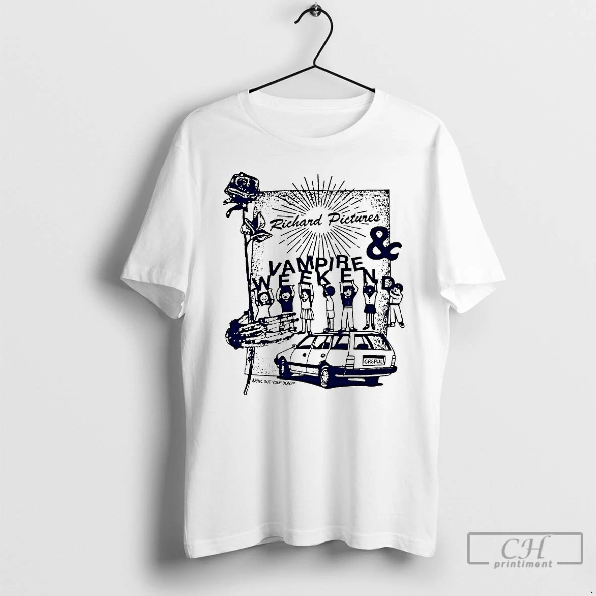 Premium Richard Pictures And Vampire Weekend Bring Out Your Dead T-Shirts, Hoodie, Sweatshirt | InkThreadWorks.com