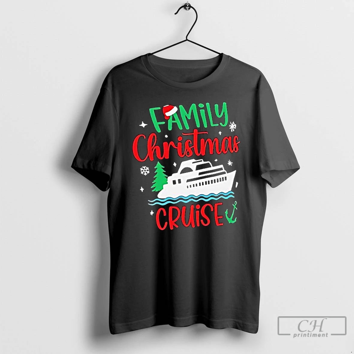 Premium Sailing Family Christmas Cruise 2025 T-Shirts, Hoodie, Sweatshirt | InkThreadWorks.com