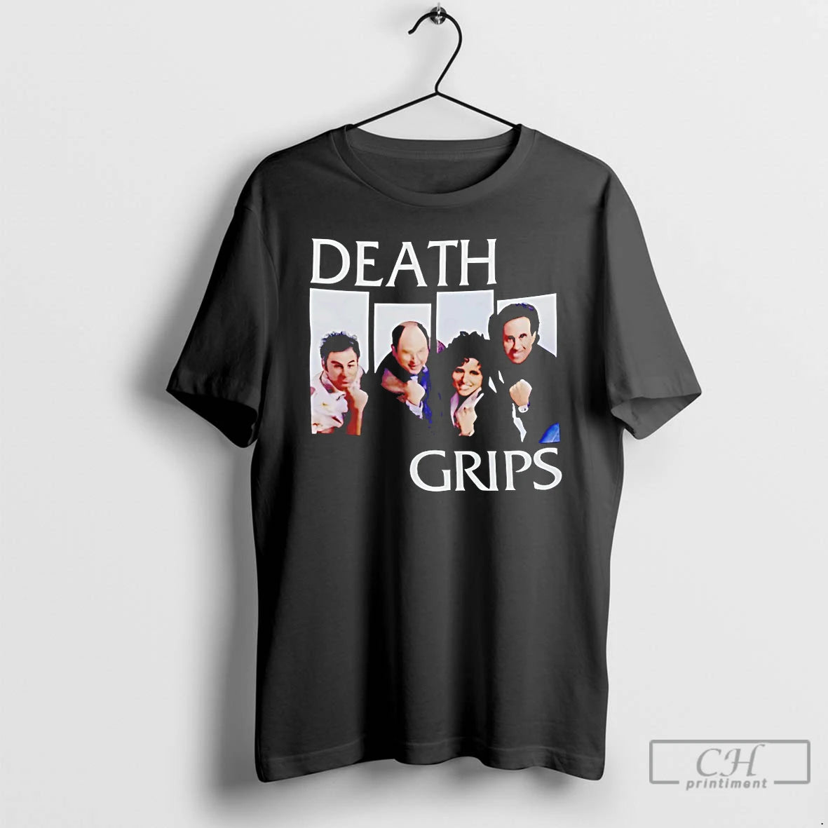 Premium Seinfeld Death Grips T-Shirts, Hoodie, Sweatshirt | InkThreadWorks.com