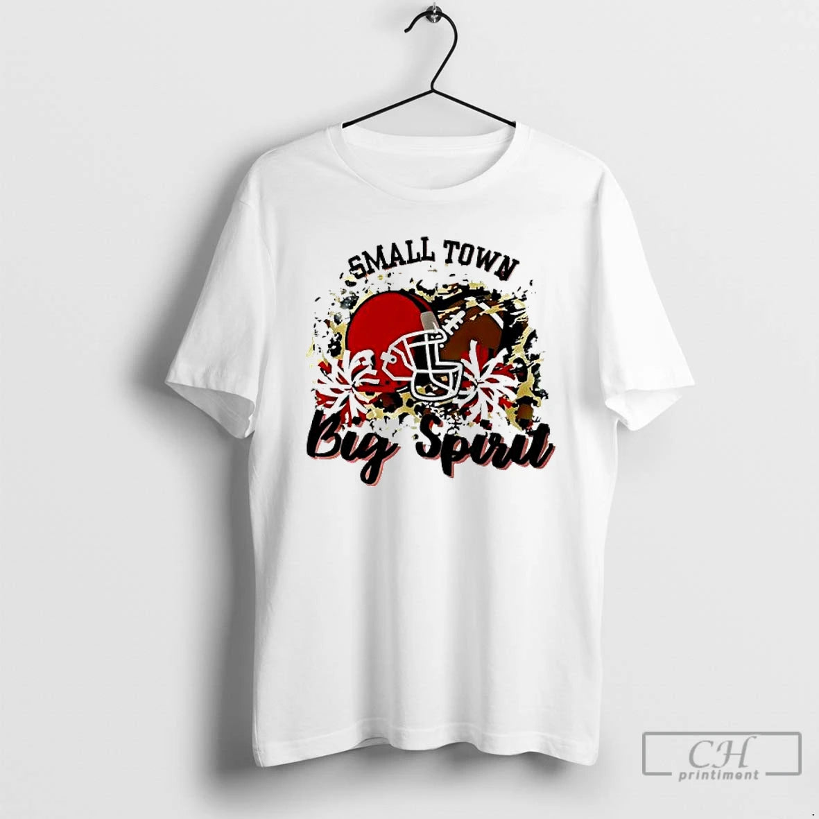 Premium Small Town Big Pride Helmet T-Shirts, Hoodie, Sweatshirt | InkThreadWorks.com