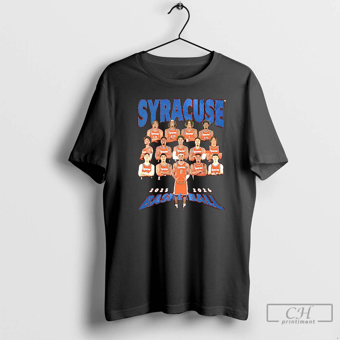 Premium Syracuse Mens Basketball Team 2025 2026 Collage Christmas T-Shirts, Hoodie, Sweatshirt | InkThreadWorks.com