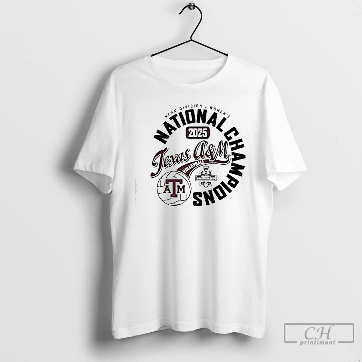 Premium Texas Am Aggies 2025 Womens Volleyball National Champions T-Shirts, Hoodie, Sweatshirt | InkThreadWorks.com