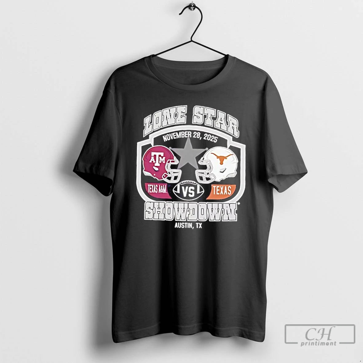Premium Texas Longhorns Vs Texas Am Aggies2025 Lone Star Showdown T-Shirts, Hoodie, Sweatshirt | InkThreadWorks.com