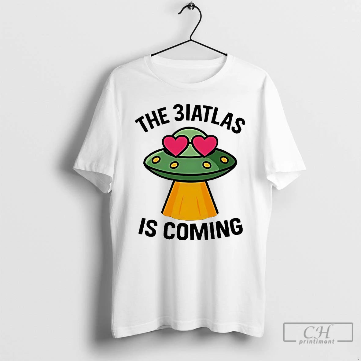 Premium Ufo The Biatlas Is Coming T-Shirts, Hoodie, Sweatshirt | InkThreadWorks.com