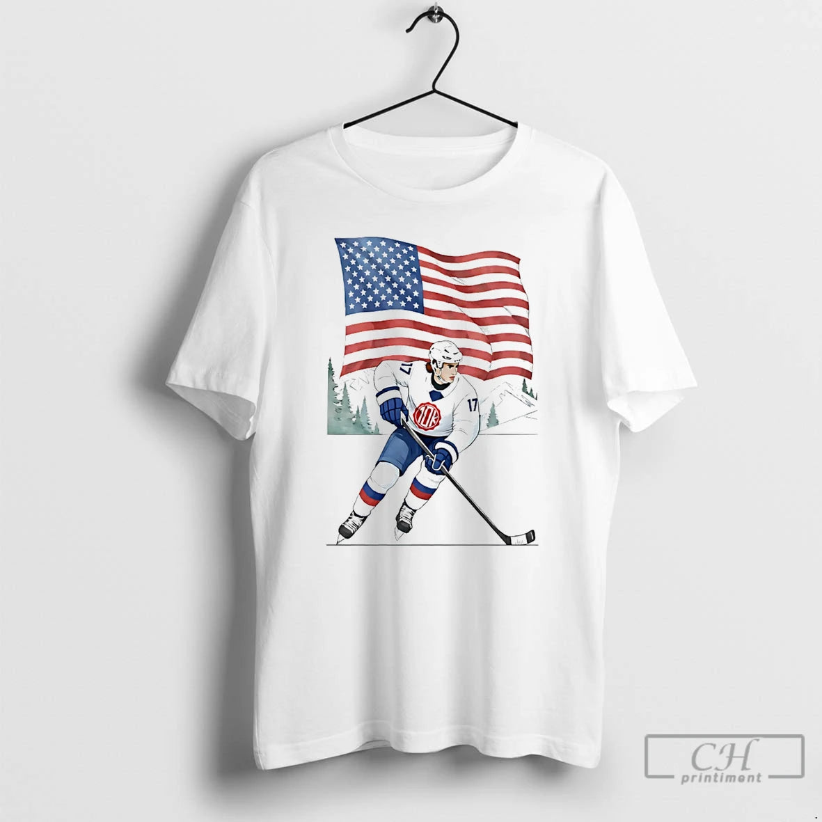 Premium Usa Hockey 10k Olympic Flag T-Shirts, Hoodie, Sweatshirt | InkThreadWorks.com