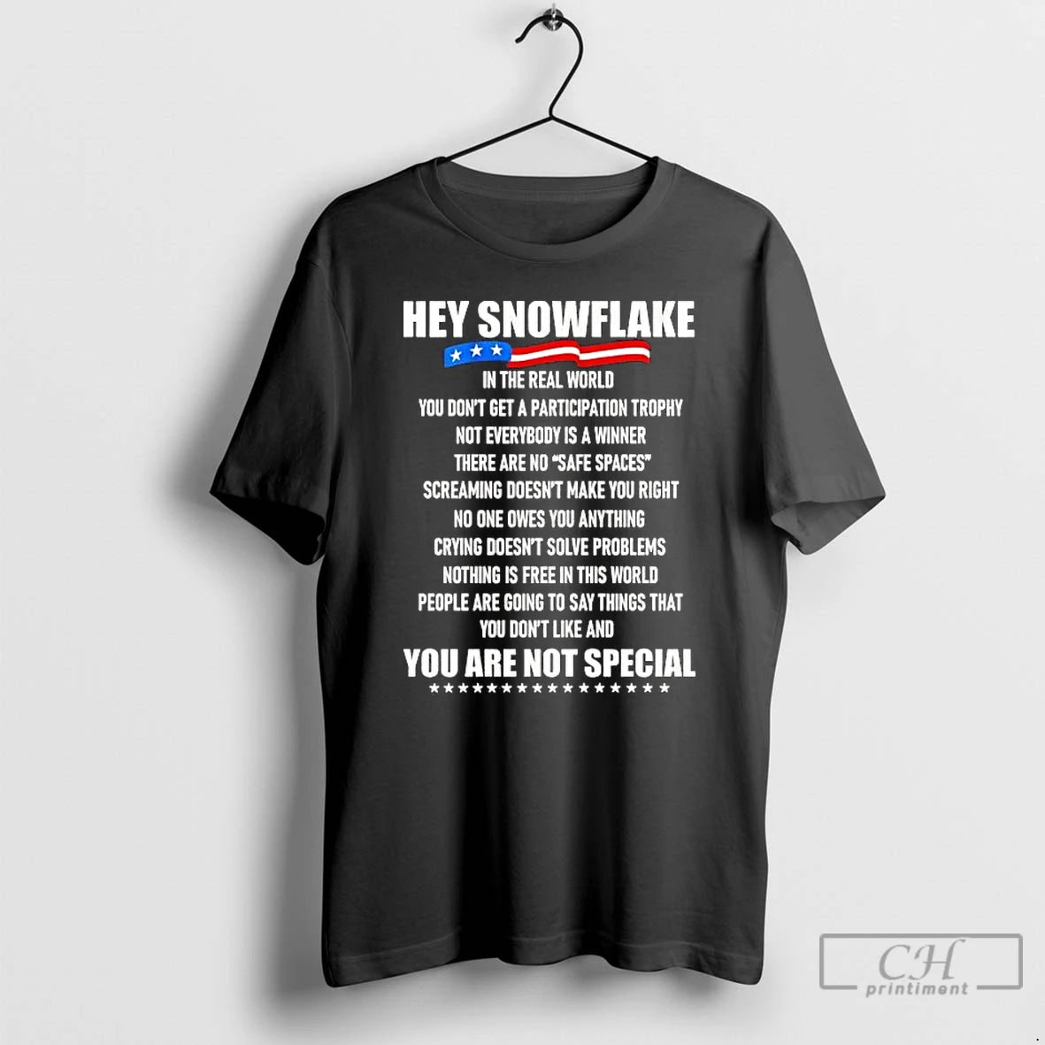 Premium Veteran Hey Snowflake You Are Not Special T-Shirts, Hoodie, Sweatshirt | InkThreadWorks.com