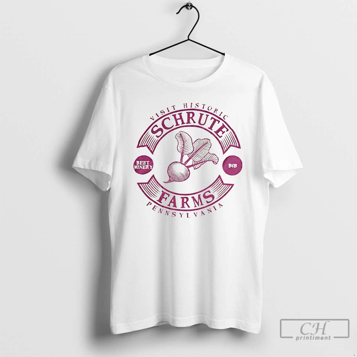Premium Visit Historic Schrute Farms Pennsylvania T-Shirts, Hoodie, Sweatshirt | InkThreadWorks.com