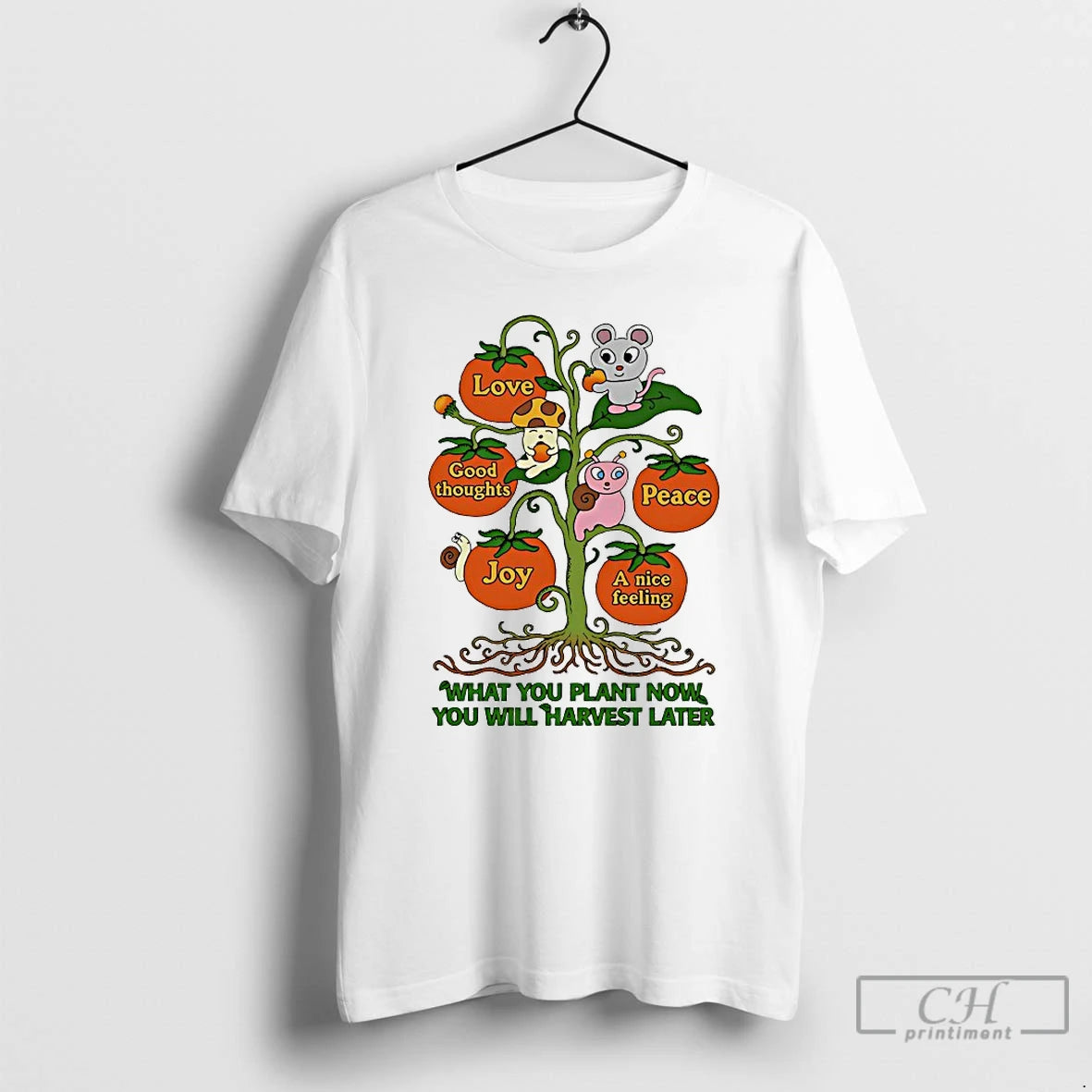 Premium What You Plant Now You Will Harvest Later T-Shirts, Hoodie, Sweatshirt | InkThreadWorks.com