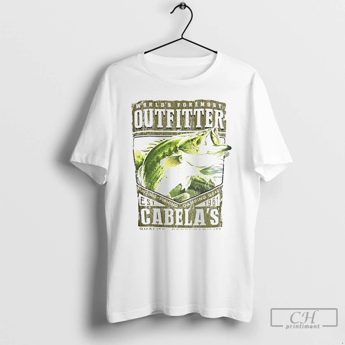 Premium Worlds Foremost Outfitter Cabelas Since 1961 T-Shirts, Hoodie, Sweatshirt | InkThreadWorks.com