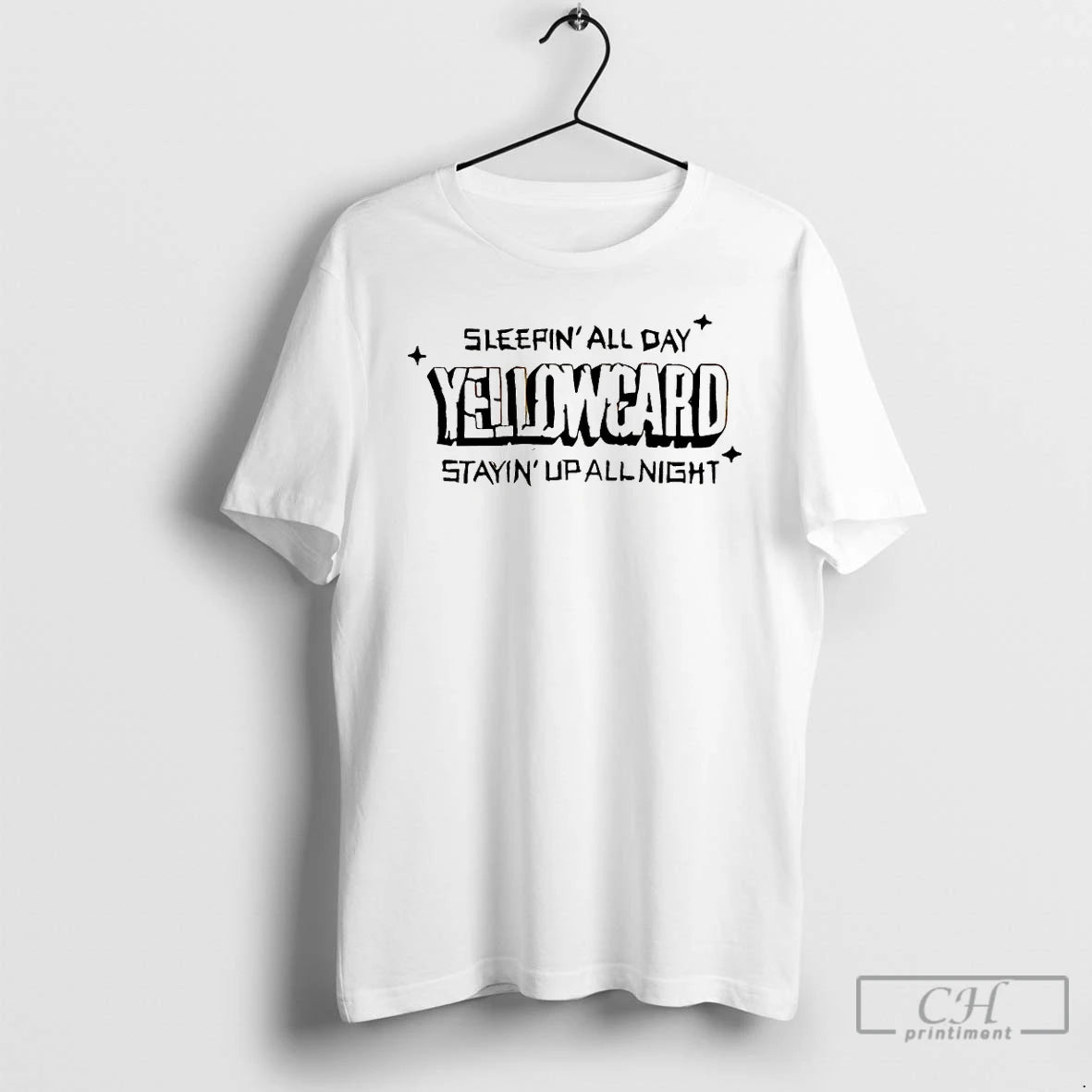 Premium Yellowcard Sleepin All Day Stayin Up All Night T-Shirts, Hoodie, Sweatshirt | InkThreadWorks.com