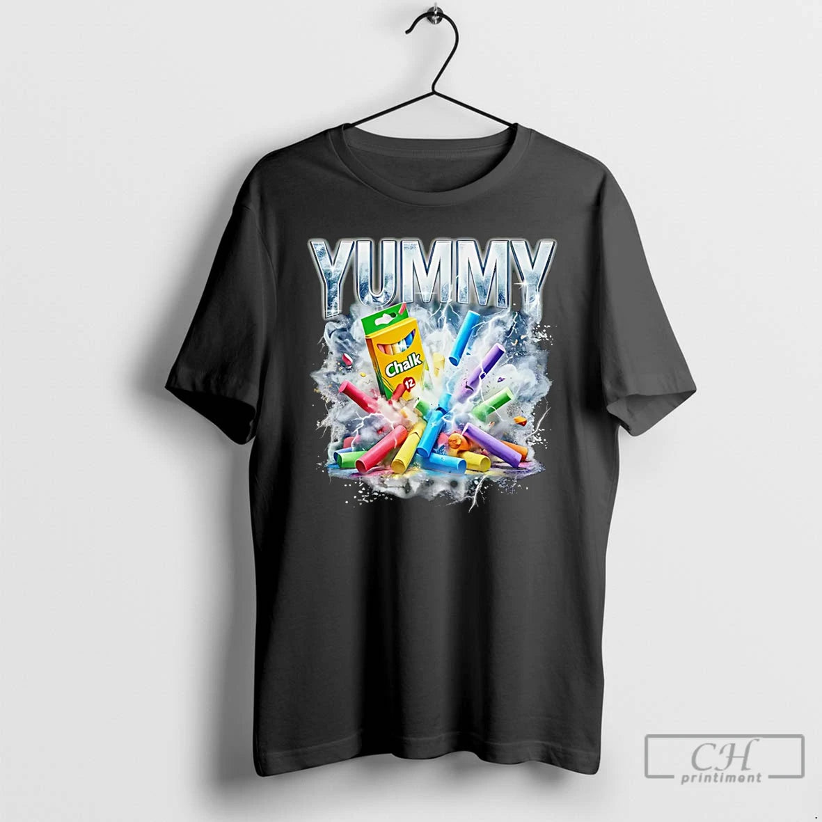 Premium Yummy Chalk Vintage Rap T-Shirts, Hoodie, Sweatshirt | InkThreadWorks.com