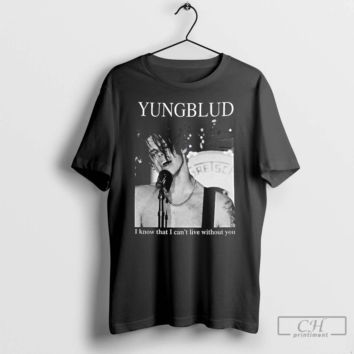Premium Yungblud Zombie I Know That I Cant Live Without You T-Shirts, Hoodie, Sweatshirt | InkThreadWorks.com