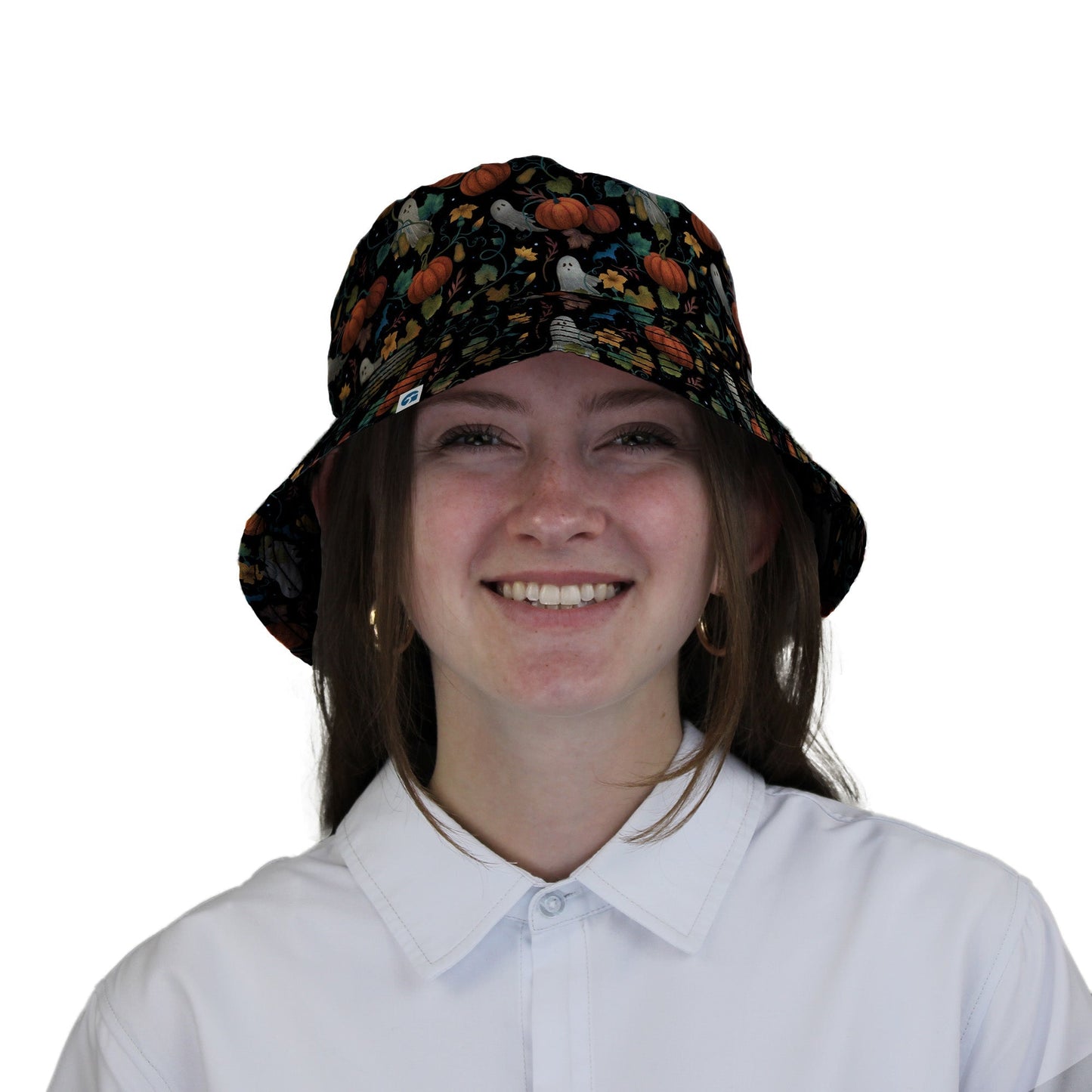 Pumpkin Ghosts Bucket Hat