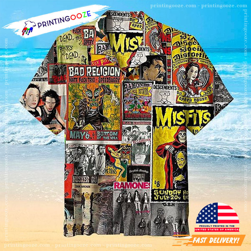 Punk Hazard Comics Hawaiian Shirt