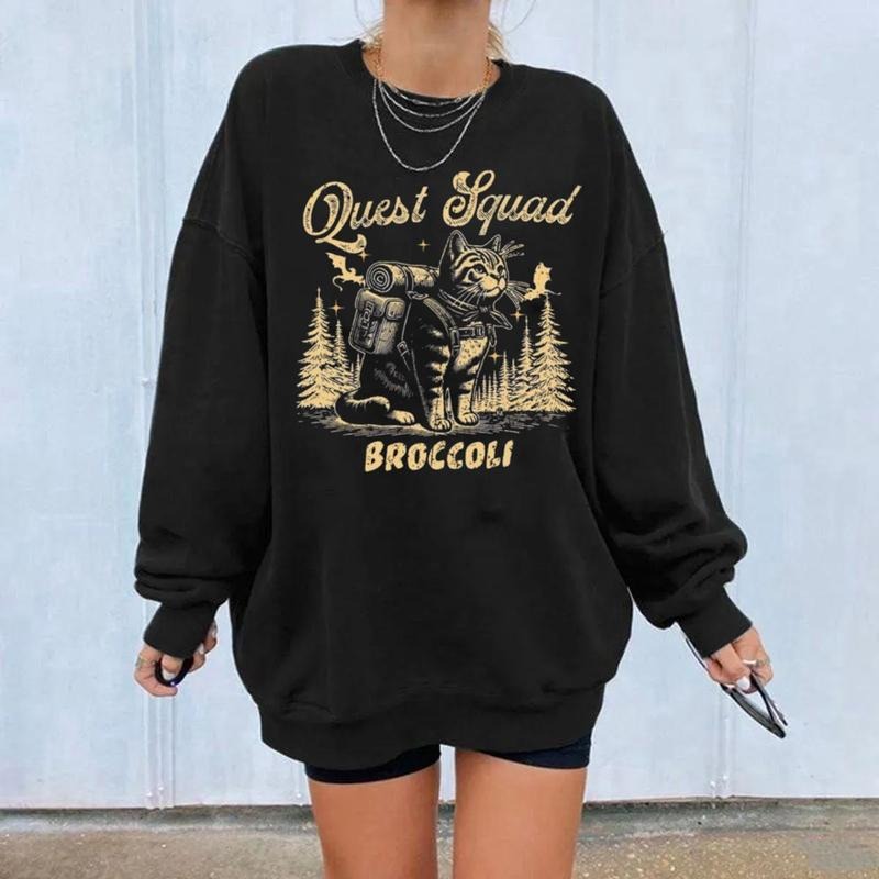 Quest Squad Broccoli Tee, Violet Bookish Top, Dragon Rider, Xaden Riorson Clothes, Fourth Wing Merch,Onyx Storm Shirt, Unisex Sweater Pullover Tee