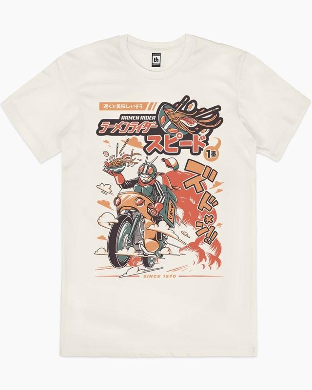 RAMEN RIDER T-SHIRT, Men Summer Fashion Cotton, Cotton Menswear, S to 3XL Soft Top Hoodie, Sweatshirt | InkThreadWorks.com