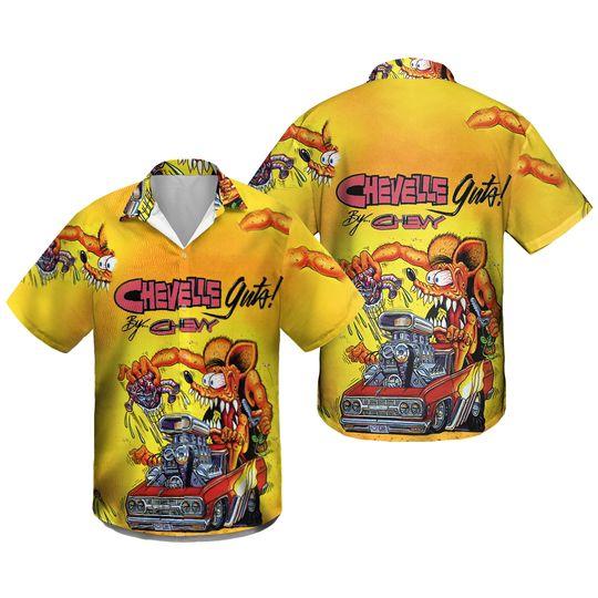 Rat fink rattail hot rod hawaiian shirt gift for family and friend 2709067