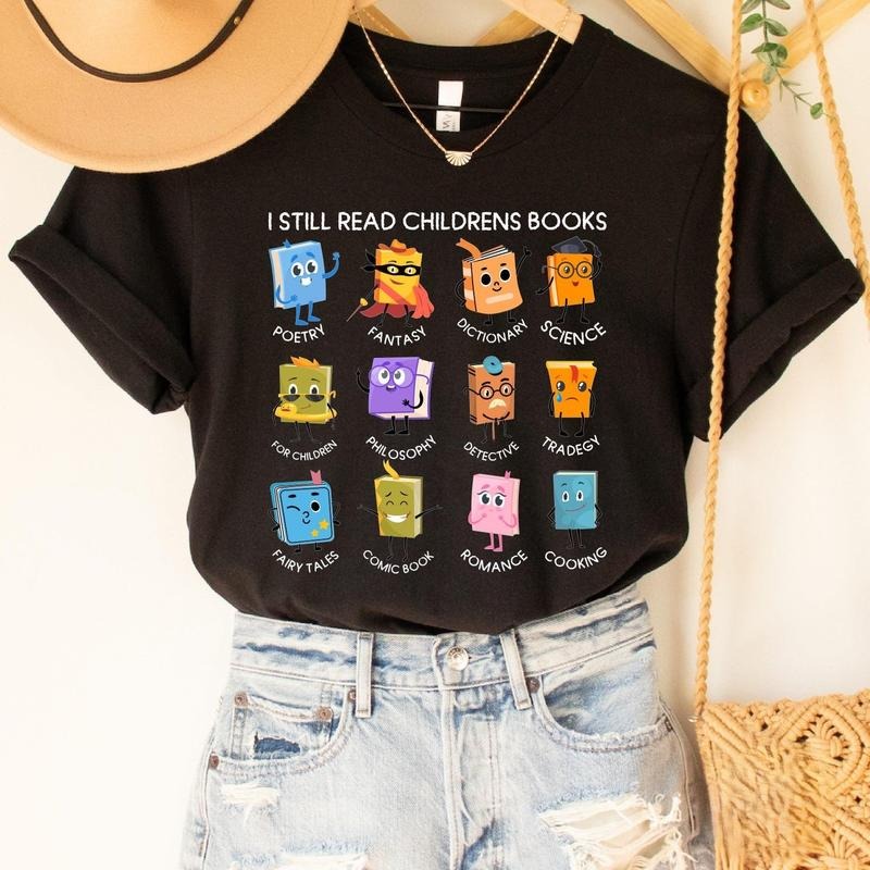 Read More Books T-shirt Literature T-shirt Book Club Shirt Bookish Shirt Librarian Gift Book Nerd Shirt, School Merch...