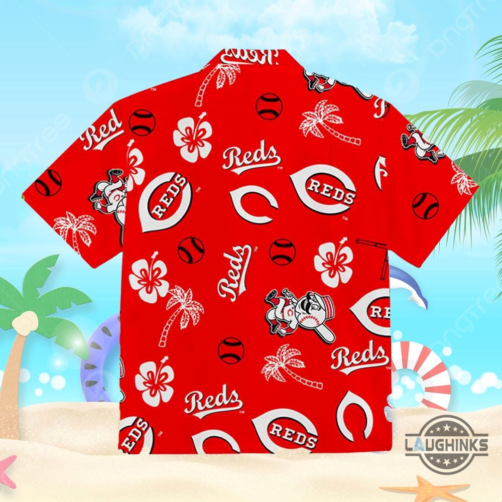 Reds Hawaiian Shirt Near Me Inspired By Cincinnati Reds Hawaiian Shirt Giveaway 2023 Cincinnati Reds Promotions Cincinnati Reds Shirts