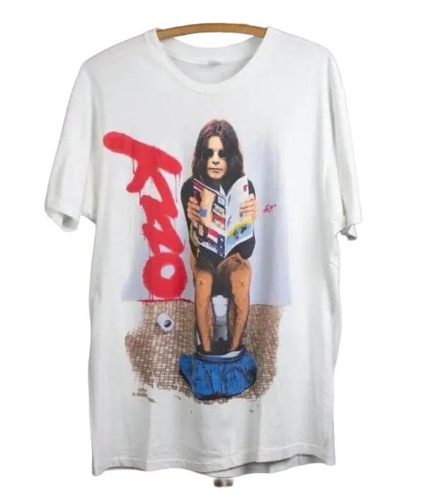 Remake 1992 Ozzy Osbourne No More Tours Toilet Concert T Shirt, Gift Shirt