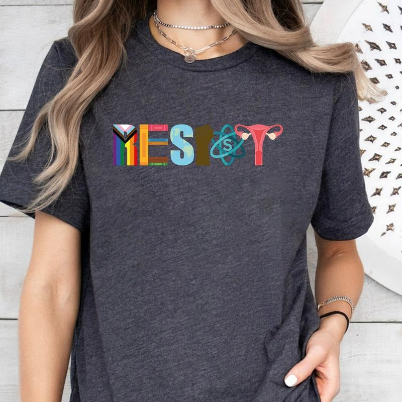 Resist Shirt, Feminist T-Shirt, Strong Women Shirt, Political Tee, Abortion Rights Shirt, Women Empowerment, Equality...