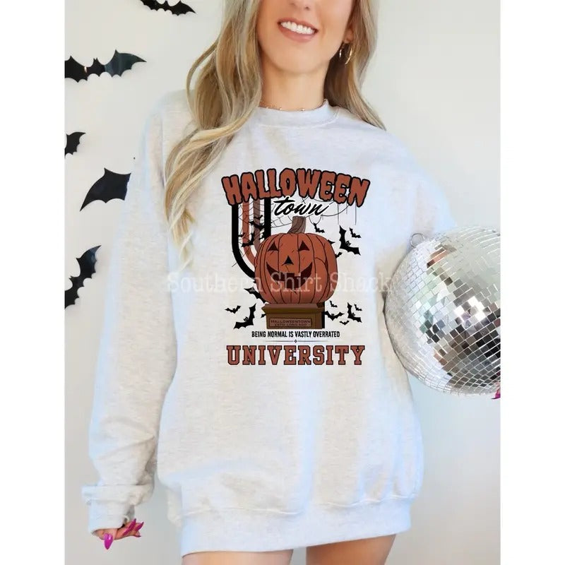 Retro Halloweentown sweatshirt T-Shirts, Hoodie | InkThreadWorks.com