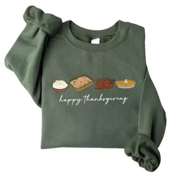 Retro Thanksgiving Sweater, Inspired Fall Crewneck, Fall Shirt, Pumpkin Pie Sweatshirt, Thanksgiving Shirt Women, Fall...