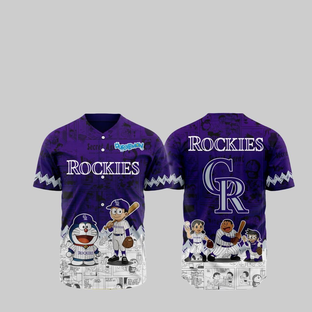 Rockies Doraemon Jersey 2025 - Grishko.com