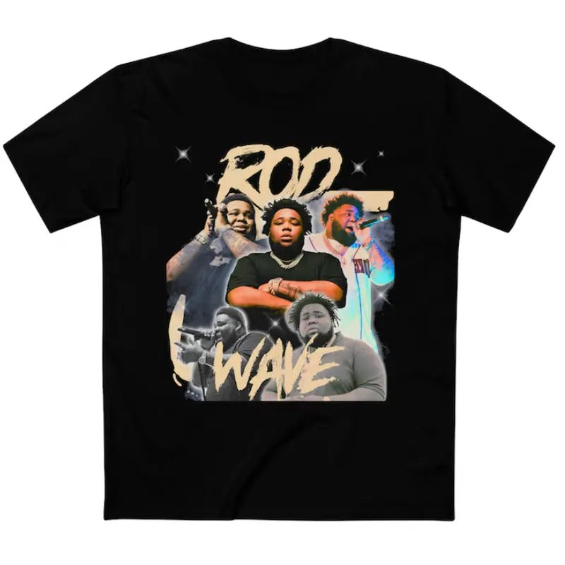 Rodd Wave Shirt, Rod Wave Tee, Rod Wave Tour Shirt Cotton Fabric Tshirt