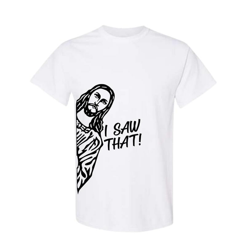 Round Neck Tee, Short Sleeve Crew Neck Graphic T-shirt for Summer, Men's Top for Casual Daily Wear, Graphic Tees