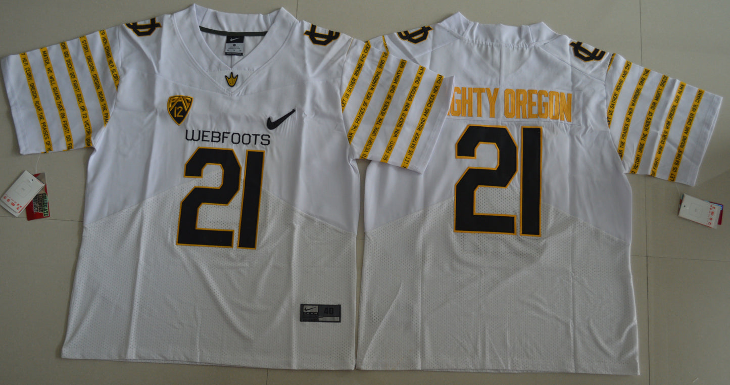 Royce Freeman 21 White 100 Retro Edition