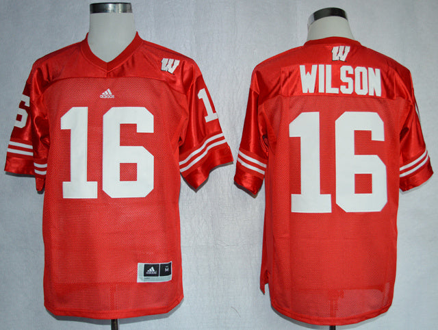 Russell Wilson 16 Red