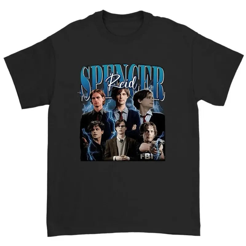 SPENCER REID Shirt - Matthew Gray Gubler Shirt, Spender Reid t-Shirt, Spencer Reid Criminal Minds Shirt, Spencer Reid...