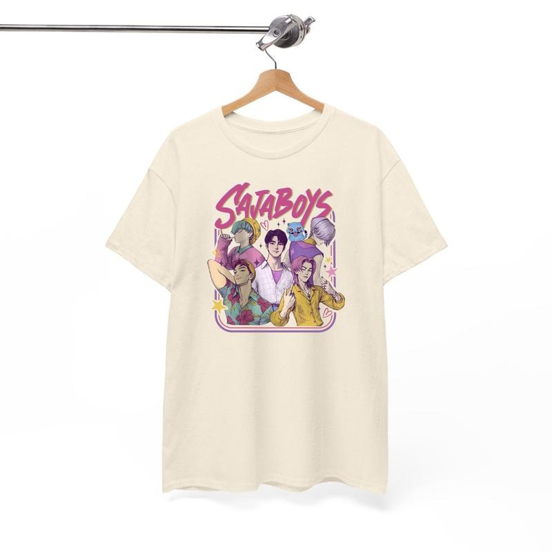 Saja Boys Kpop Demon Hunters Tshirt Gift For Women,Saja Boys Huntrix Pin,Mira Pullover For Zoey,Demon Hunter Merch,Jinu Tee,Rumi Fan Poster