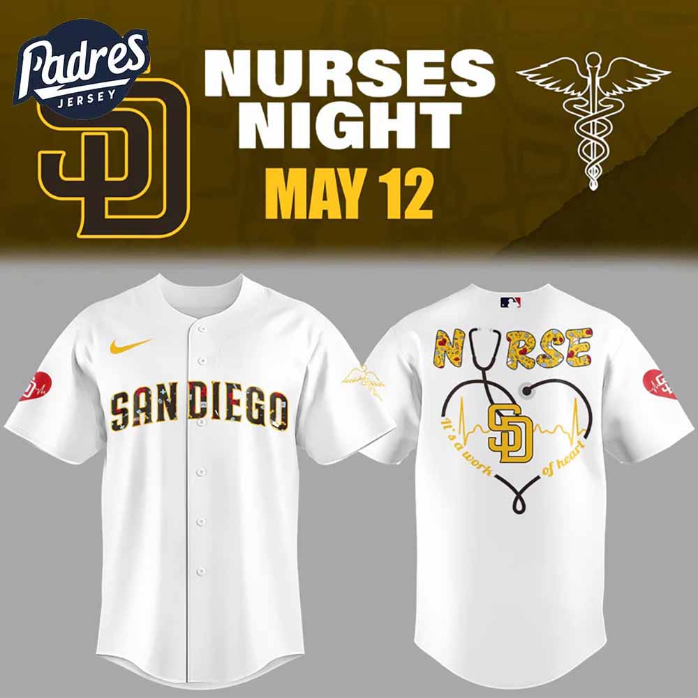 San Diego Padres Baseball Jersey Style For Nurses Night 2025 - Padres Jersey Oasis: Elevate Your Baseball Style Game