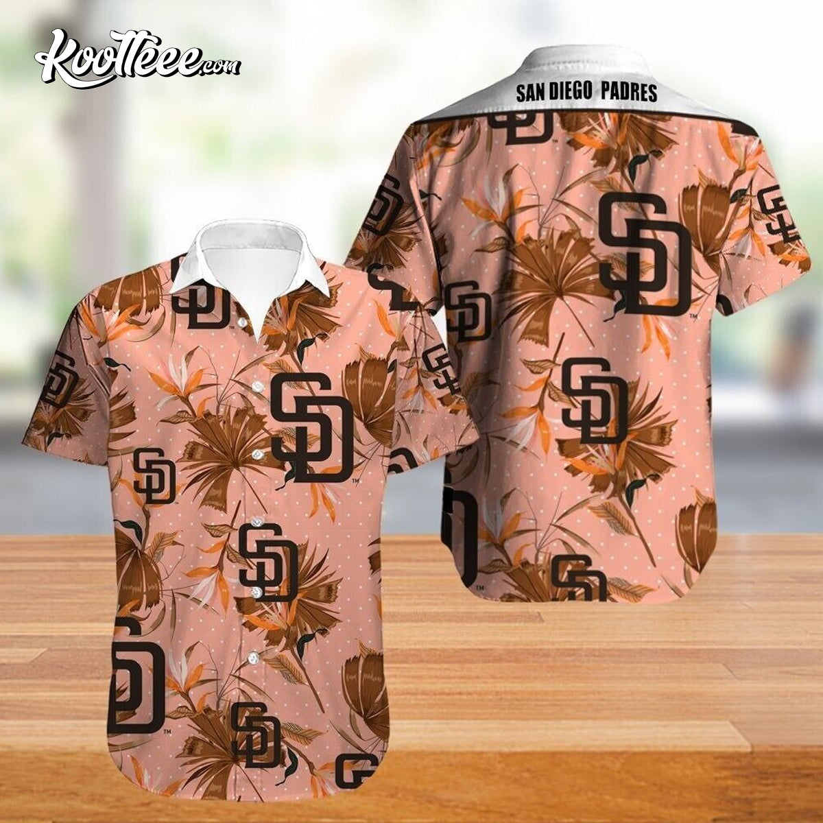 San Diego Padres Flower Summer Hawaiian Shirt