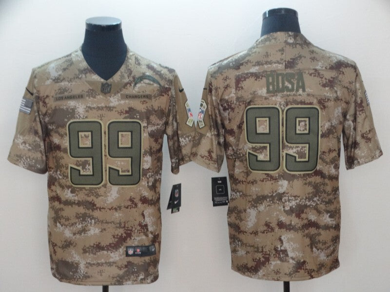 San Diego Chargers #99 Joey Bosa 18 Salute 037 Style 2