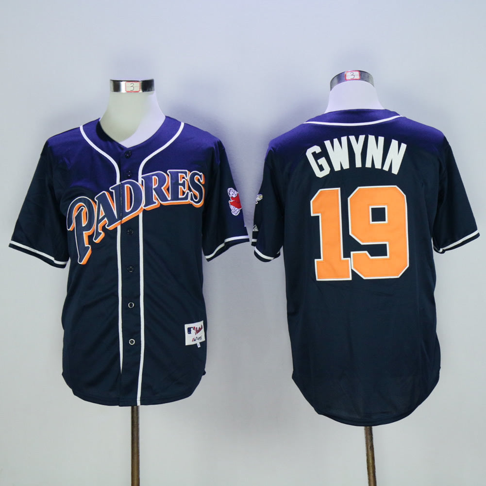 San Diego Padres #19 Padres 19 Blue 1978 Retro