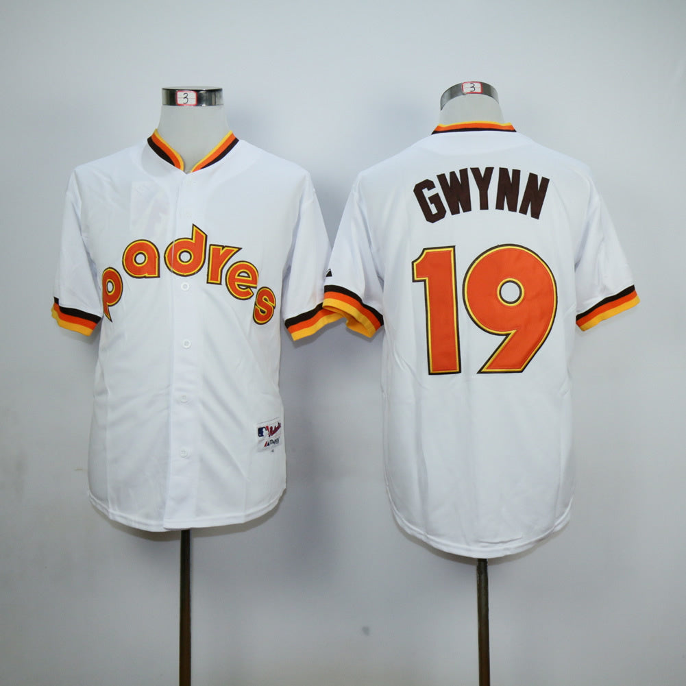 San Diego Padres #19 Padres Team 19# 1984 Inverted Edition Retro Player