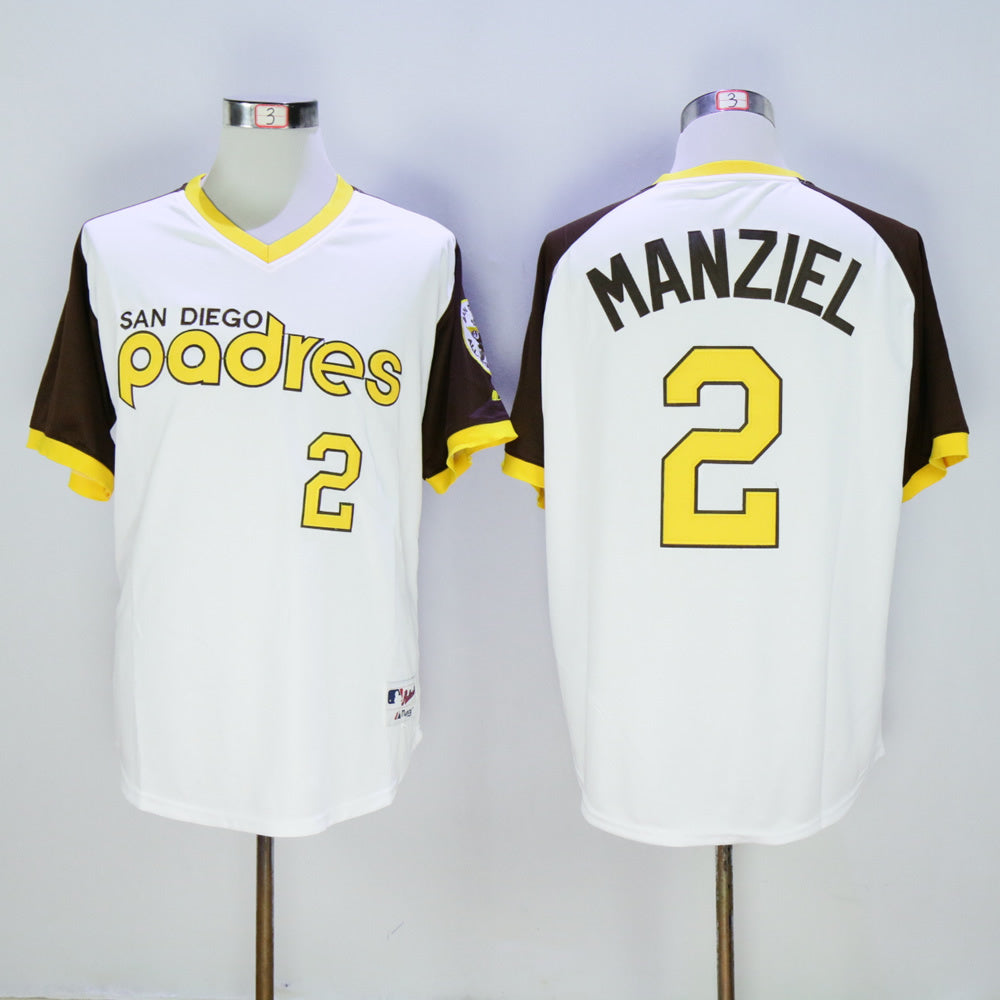 San Diego Padres #2 Padres 2 White 1978 Inverted