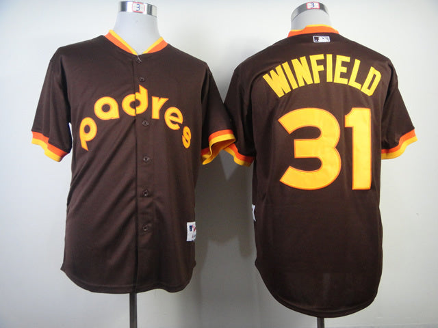 San Diego Padres #31 Winfield Padres 31 1984 Inverted