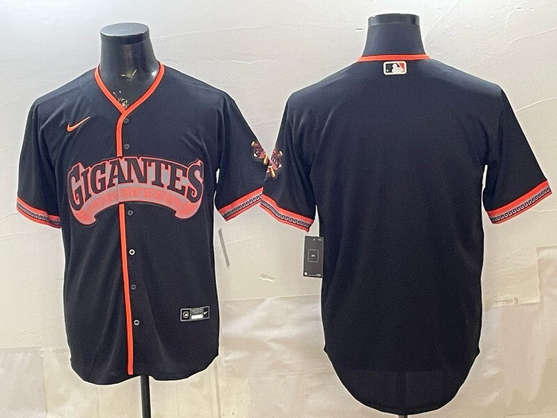 San Francisco Giants Team Big Logo Black 2026 Alternate Stadium