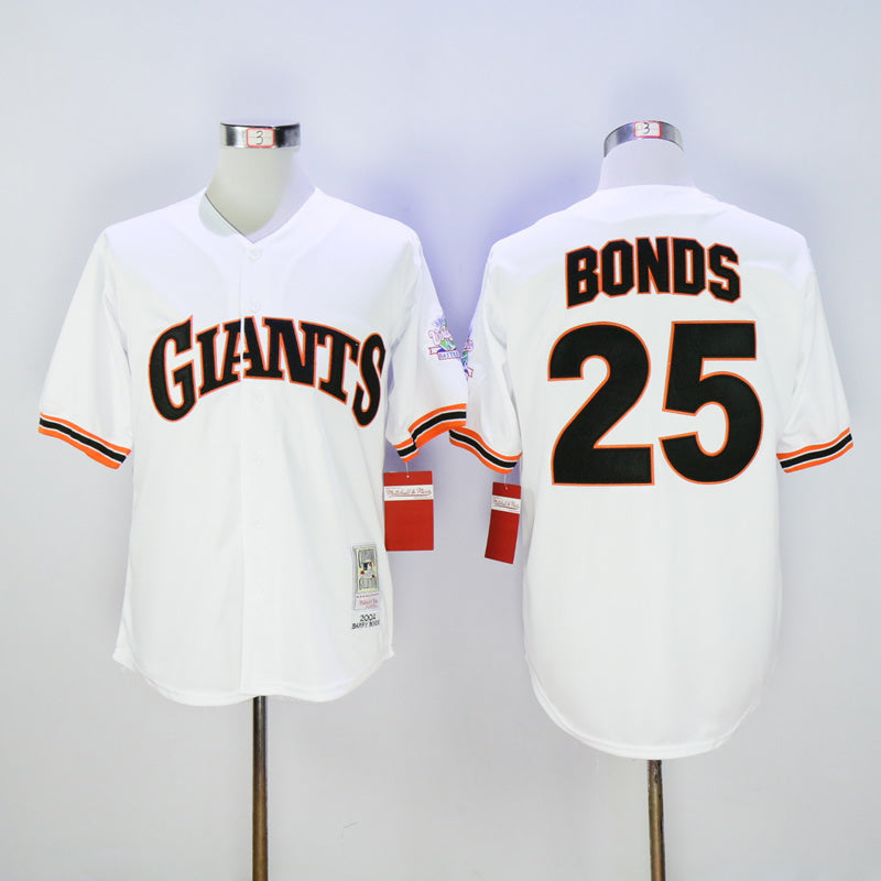 San Francisco Giants #25 Giants 25 White 1989 Retro
